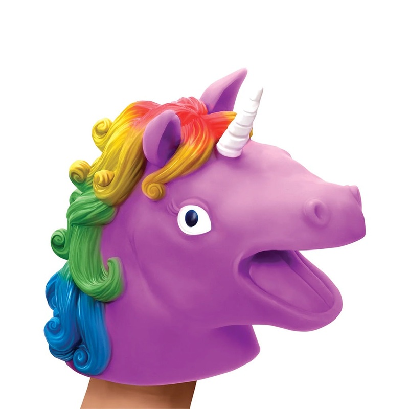 Schylling Unicorn Hand Puppet Assorted