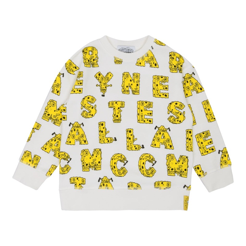 Stella McCartney Kids SpongeBob All-Over Print Sweatshirt