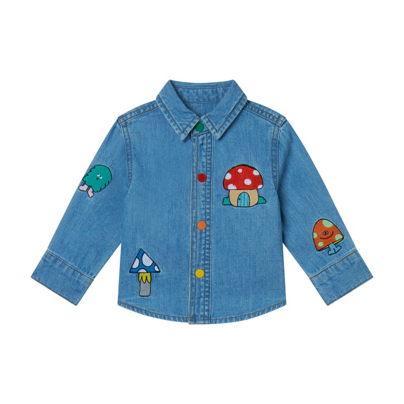 Stella McCartney Kids Toadstool Light Denim Shirt