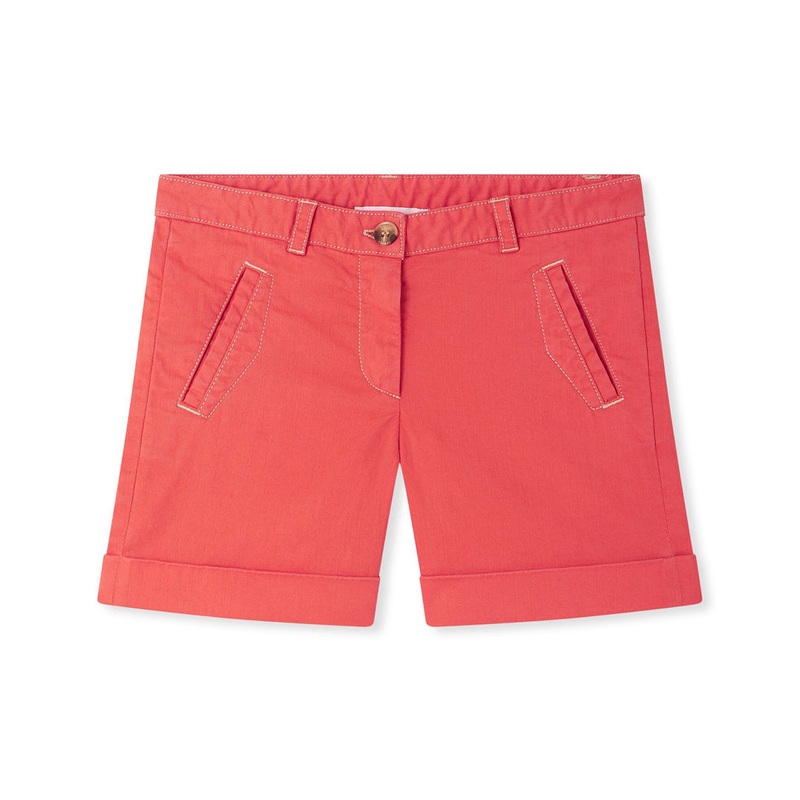 Bonpoint Elista Bermuda|Red|4 Years|6 Years|8 Years|10 Years|12 Years|14 Years