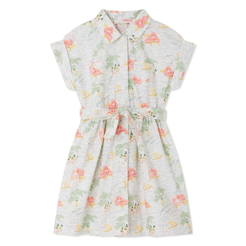 Bonpoint Gisele Dress|Multi-Colored|4 Years|6 Years|8 Years|10 Years|12 Years|14 Years