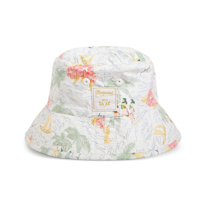 Bonpoint Theana Sun Hat|Multi-Colored|Size 4 (6 - 8 Years)|Size 5 (10 - 12 Years)