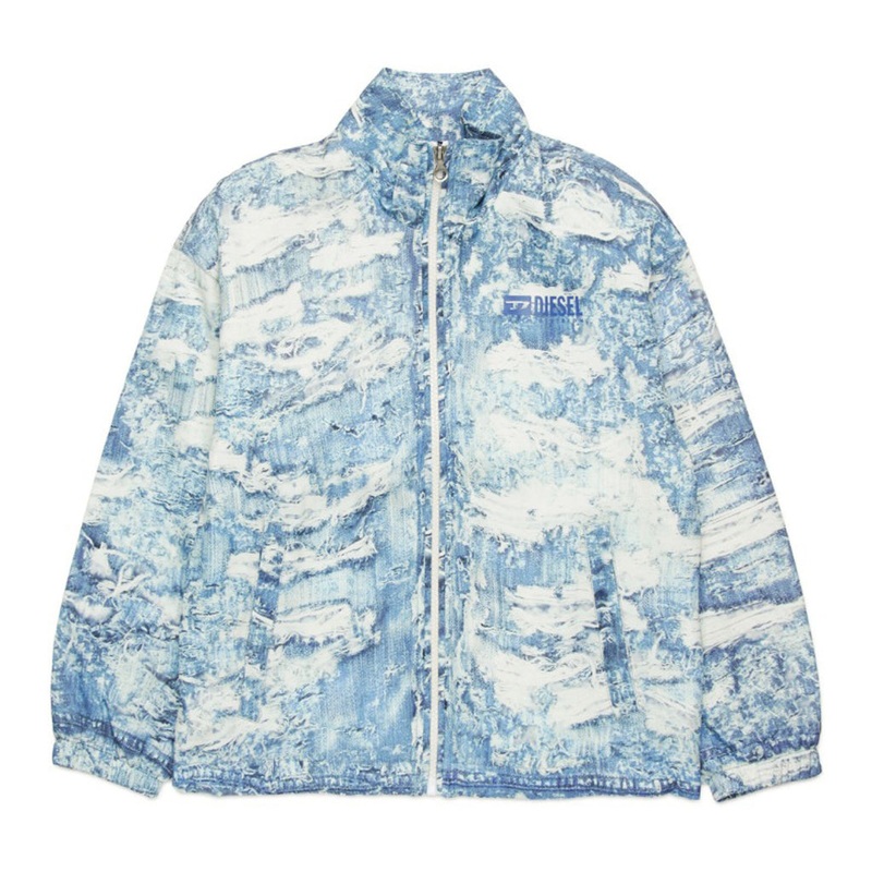 Diesel Kids Graphic Print Jacket