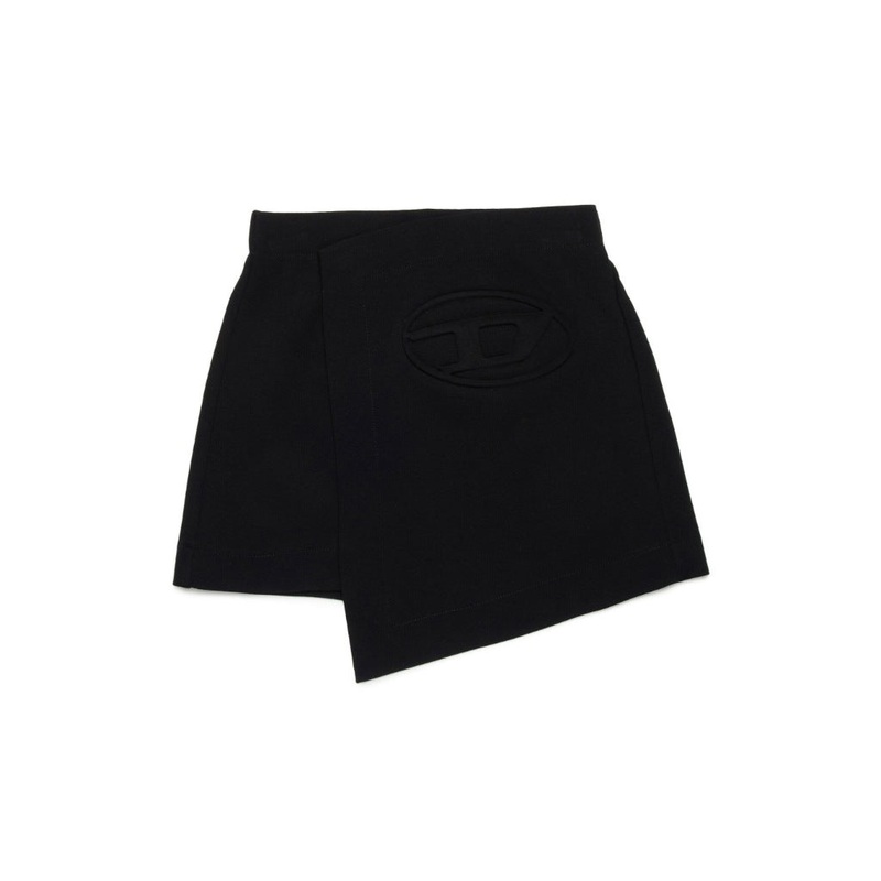 Diesel Kids Wrap Skirt|Black|4 Years|6 Years|8 Years|10 Years|12 Years|14 Years|16 Years