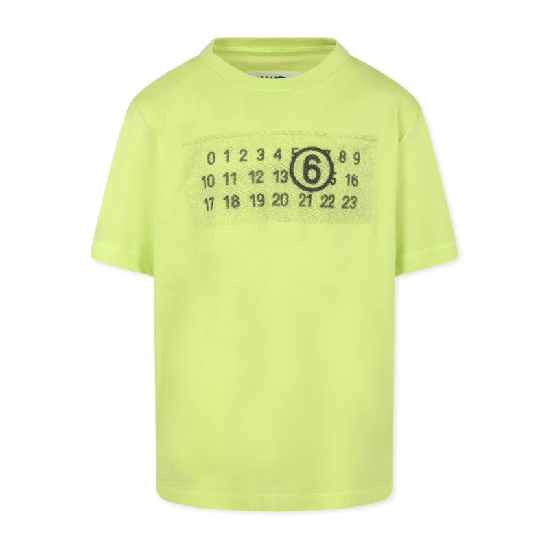 MM6 Kids Logo T-shirt|Green|4 Years|6 Years|8 Years|10 Years|12 Years|14 Years|16 Years