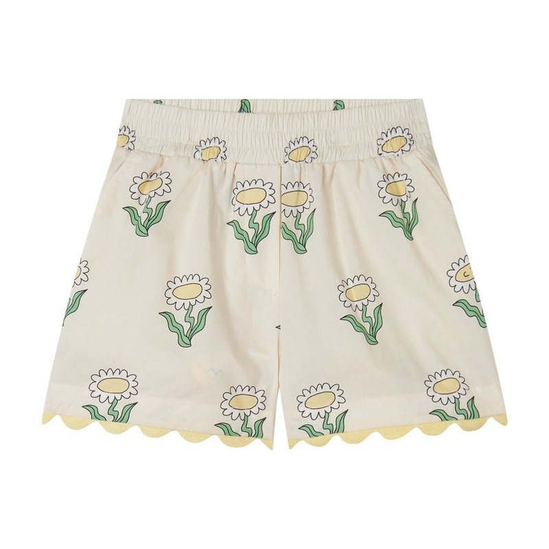 Stella McCartney Kids Daisies All-Over Print Shorts