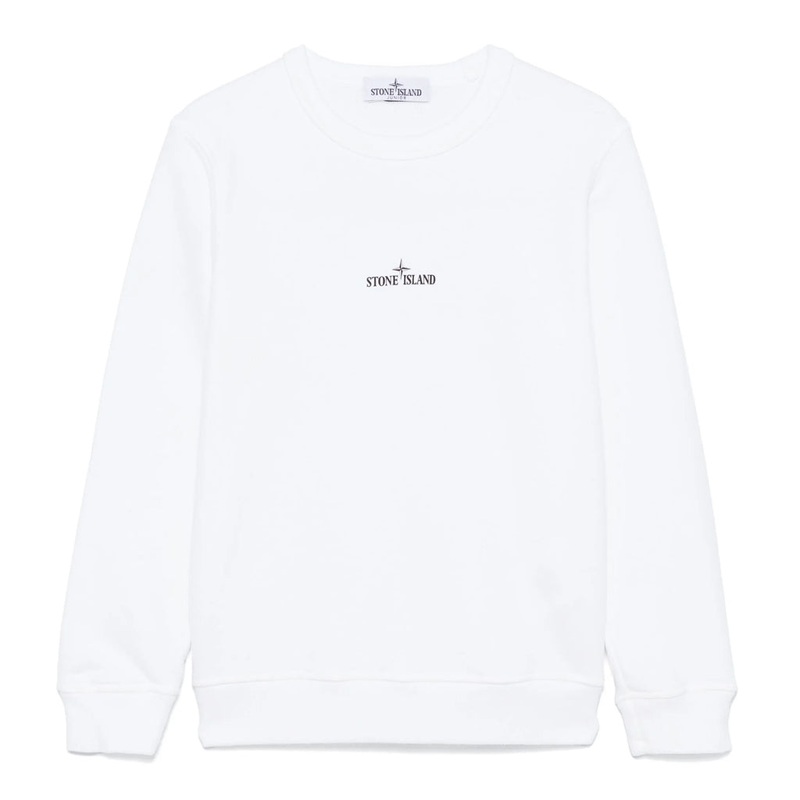Stone Island Junior Logo Sweatshirt
