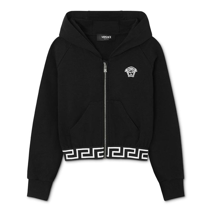 Versace Kids Medusa Greca Sweat Jacket