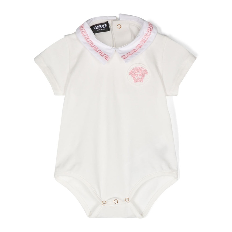 Versace Kids Medusa Romper|Pink|6 Months|9 Months|12 Months