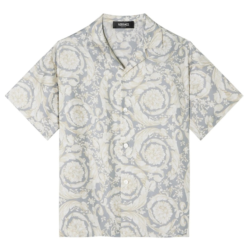 Versace Kids Silk Barocco Shirt
