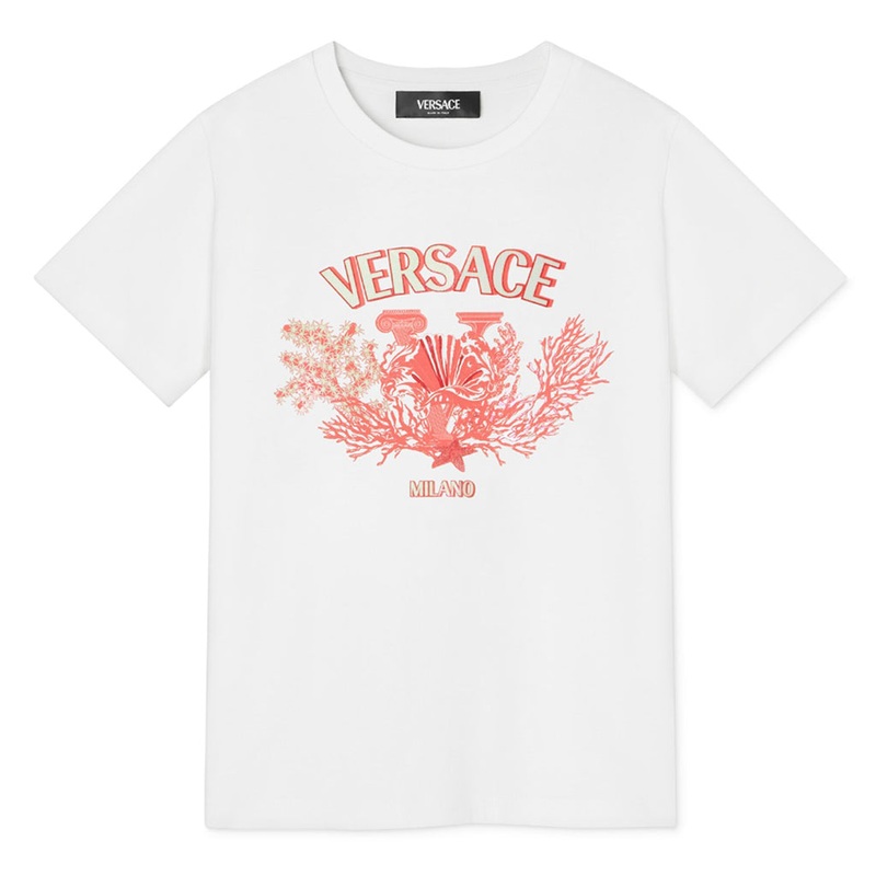 Versace Kids Tresor T-shirt|Pink|4 Years|6 Years|8 Years|10 Years|12 Years|14 Years