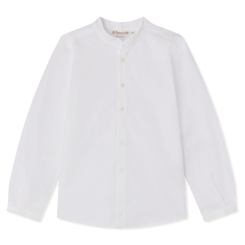 Bonpoint Elies Shirt|White|4 Years|6 Years|8 Years|10 Years|12 Years|14 Years