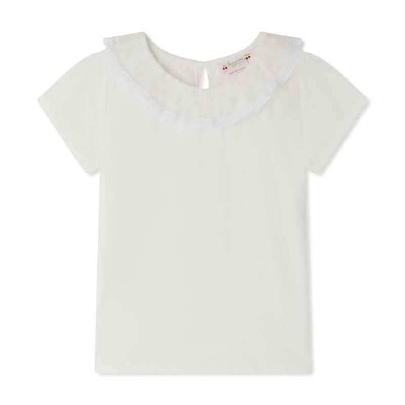 Bonpoint Ernestine T-shirt|Ivory|4 Years|6 Years|8 Years|10 Years|12 Years|14 Years