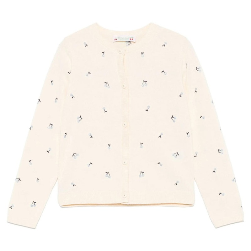 Bonpoint Feli Cardigan|Yellow|4 Years|6 Years|8 Years|10 Years|12 Years|14 Years