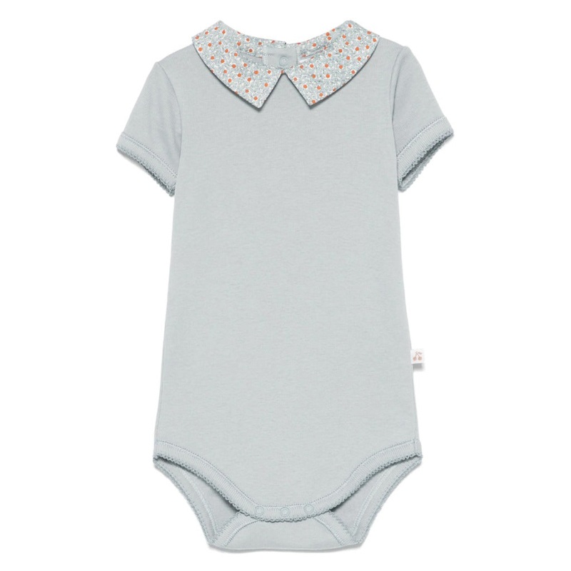 Bonpoint Juillet Bodysuit|Blue|1 Months|3 Months|6 Months|12 Months|18 Months