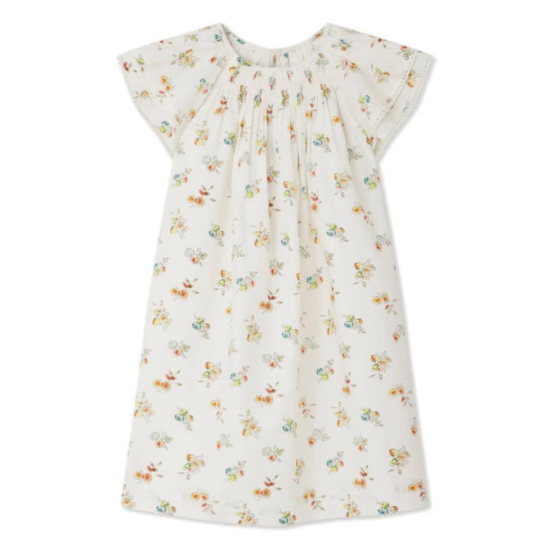 Bonpoint Salome Dress|Multi-Colored|4 Years|6 Years|8 Years|10 Years|12 Years|14 Years