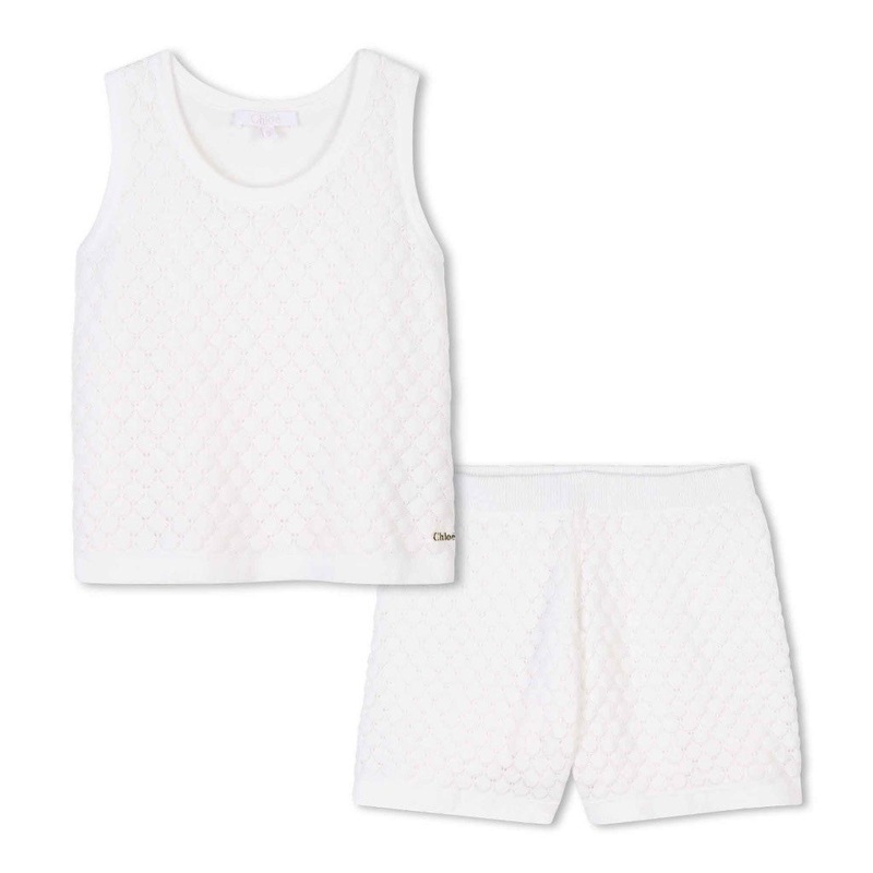Chlo Kids Knitted Set|Ivory|4 Years|6 Years|8 Years|10 Years|12 Years|14 Years