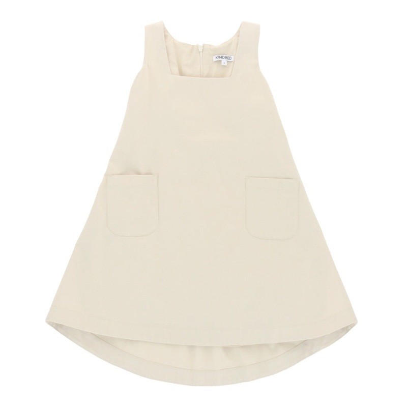 KINDRED Kora Dress|Beige|2-3 Years|4-6 Years|6-8 Years|8-10 Years|10-12 Years