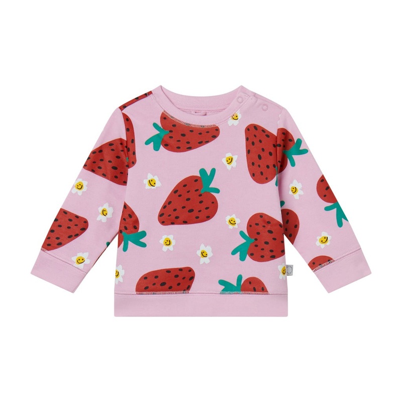Stella McCartney Kids Strawberries Flowers All-Over Print Sweatshirt