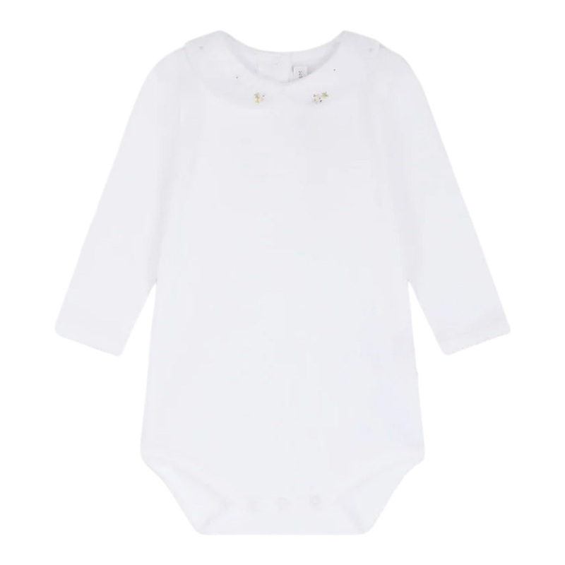 Bonpoint Cygne Embroidered Collar Cotton Body