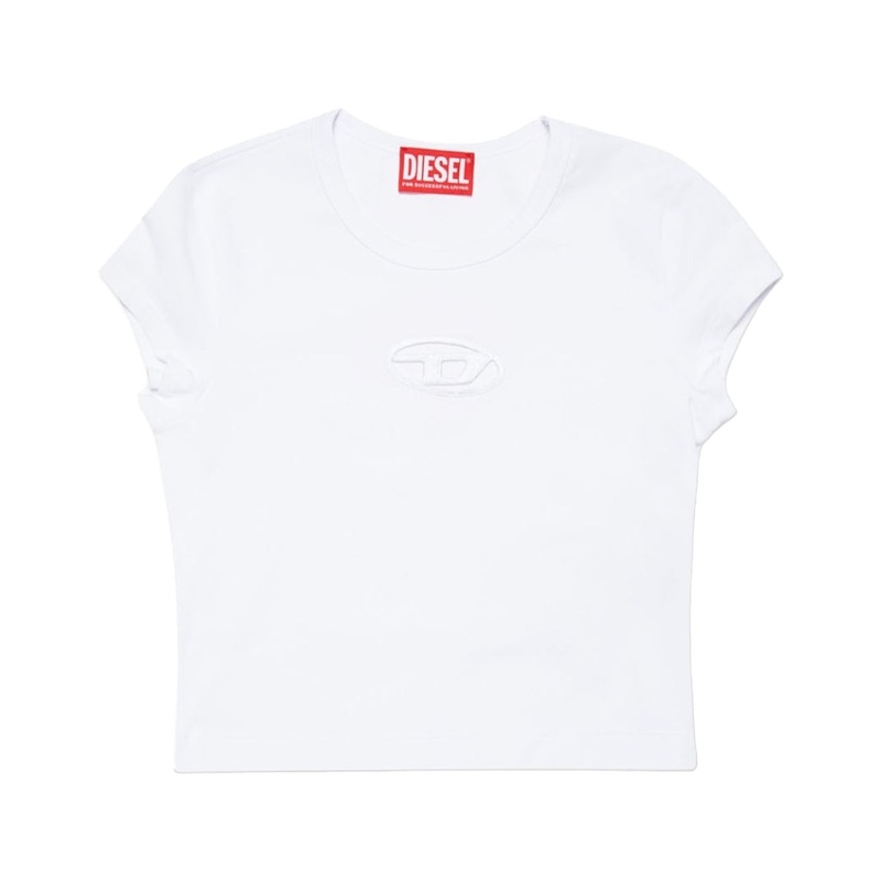 Diesel Kids T-Shirts|White|4 Years|6 Years|8 Years|10 Years|12 Years|14 Years|16 Years