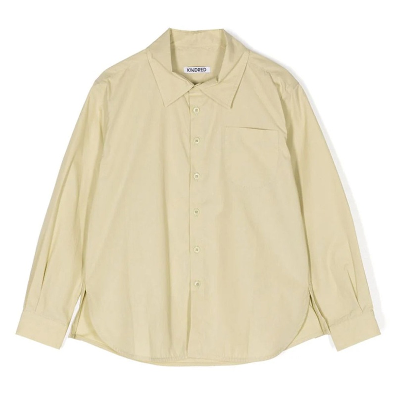 KINDRED Organic Cotton Shirt|Olive|2-3 Years|4-6 Years|6-8 Years|8-10 Years|10-12 Years|12-14 Years