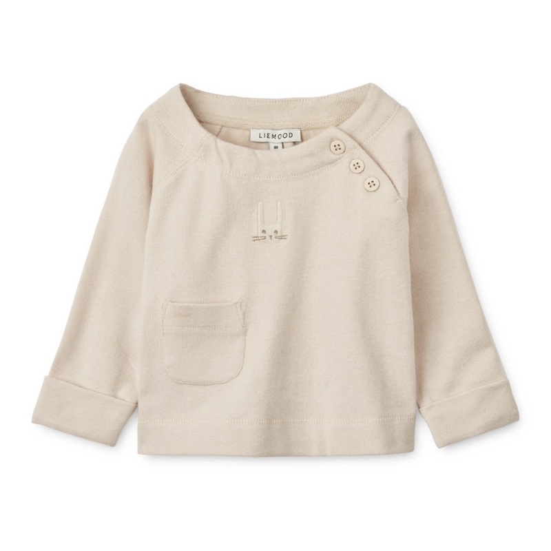 Liewood Augustin Baby Top|Ivory|56|62|68|74|80