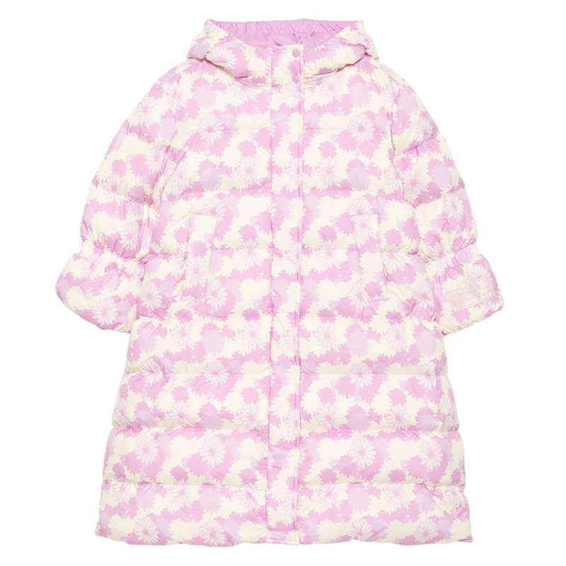 Mardi Mercredi Les Petits Kids Down Coat Flower