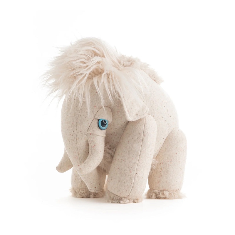 Big Stuffed Small Albino Mammoth