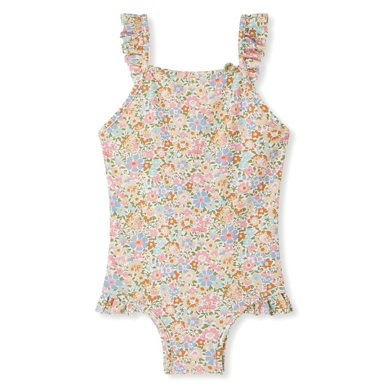 Bonpoint Cecilia Swimsuit|Multi-Colored|12 Months|18 Months|2 Years|3 Years