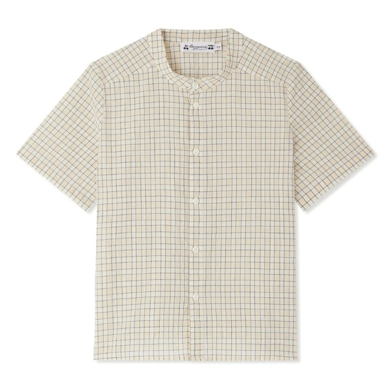Bonpoint Connor Shirt|Grey|4 Years|6 Years|8 Years|10 Years|12 Years|14 Years