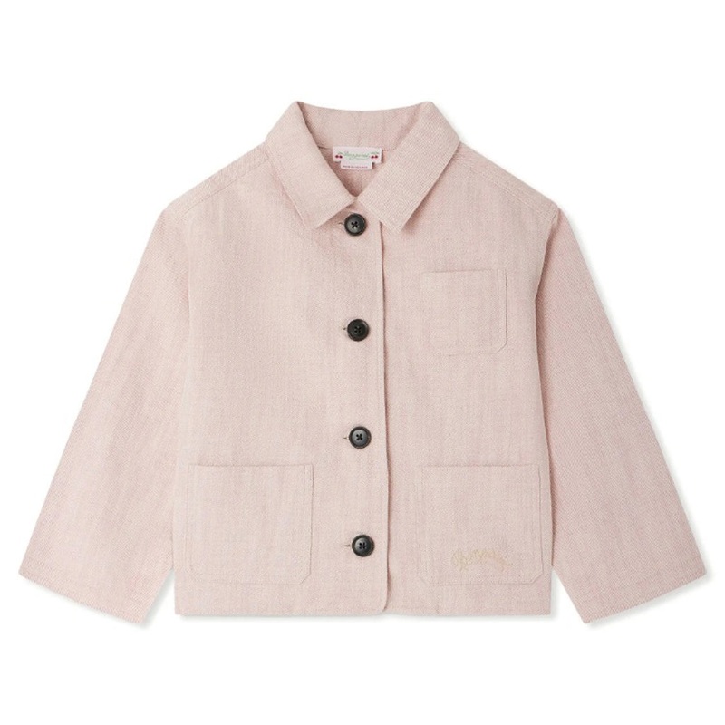 Bonpoint Edith Jacket|Pink|4 Years|6 Years|8 Years|10 Years|12 Years|14 Years