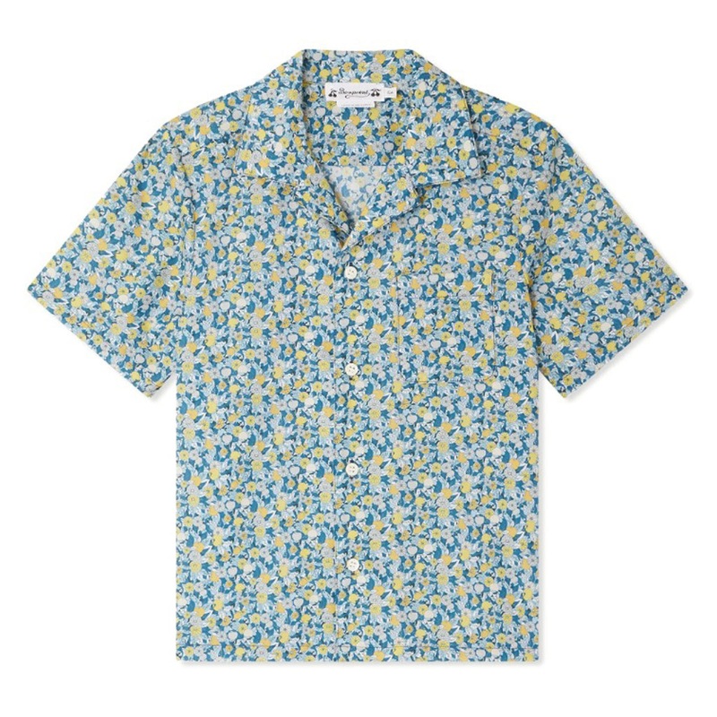 Bonpoint Steve Shirt|Blue|4 Years|6 Years|8 Years|10 Years|12 Years|14 Years