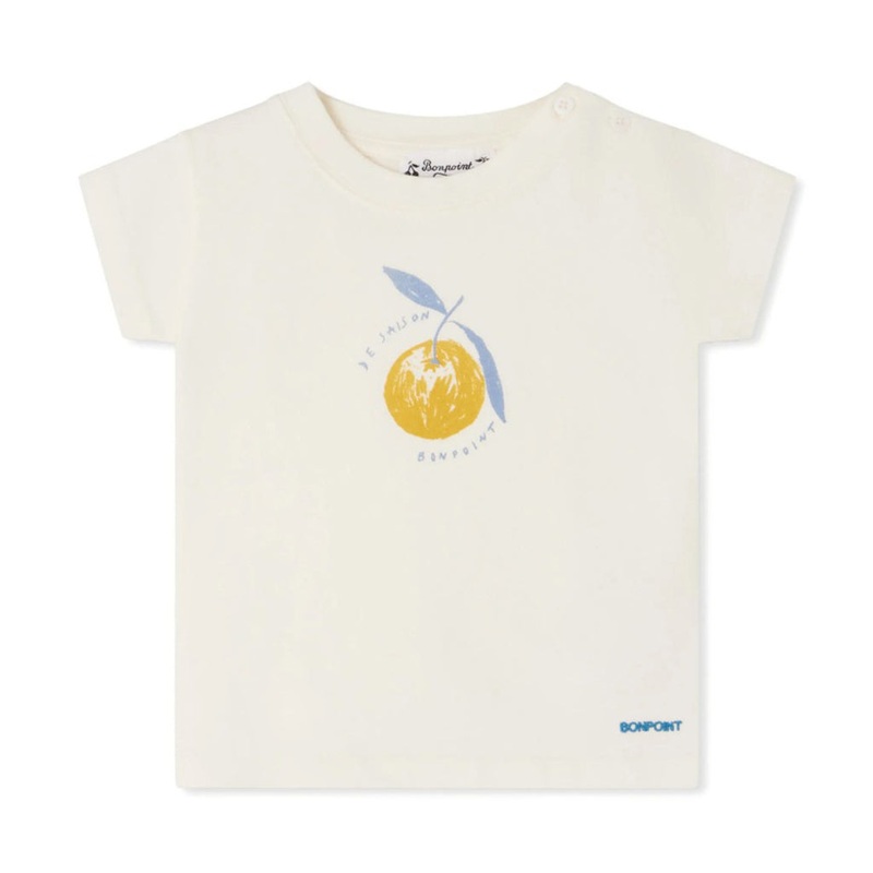 Bonpoint Tom T-shirt|Yellow|12 Months|18 Months|2 Years|3 Years