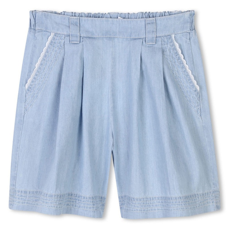 Chlo Kids Bermuda Shorts|Blue|12 Years|14 Years