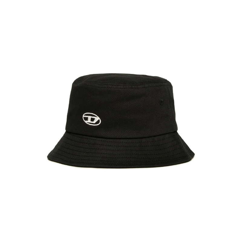 Diesel Kids Logo Bucket Hat|Black|Size 2 (30-34 EU)|Size 3 (35-38 EU)
