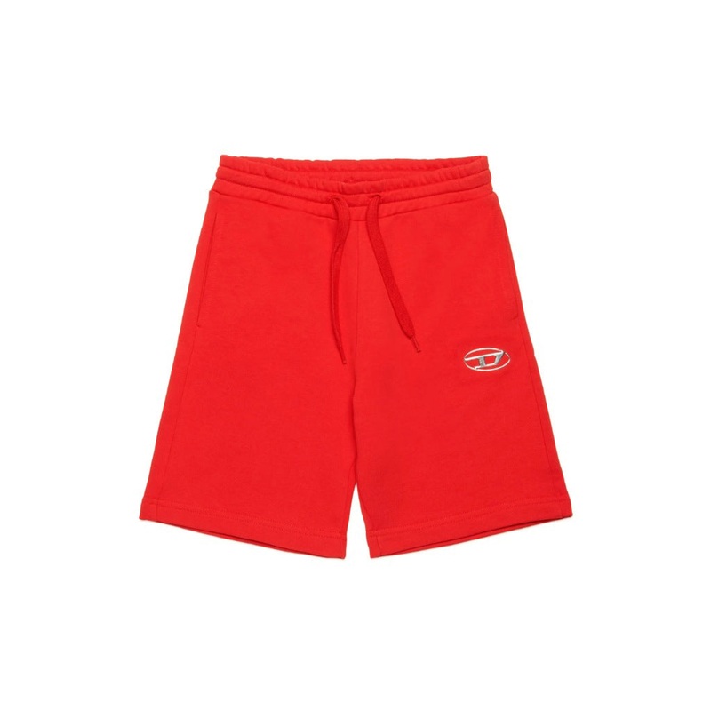 Diesel Kids Sweat Shorts|Red|12 Years|14 Years|16 Years