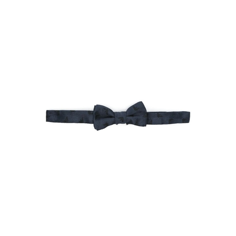 Emporio Armani Junior Eagle Pattern Bow Tie