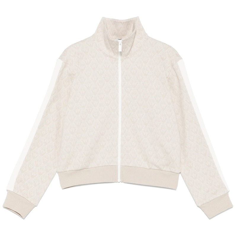 Emporio Armani Junior Eagle Pattern Zip Up Jacket