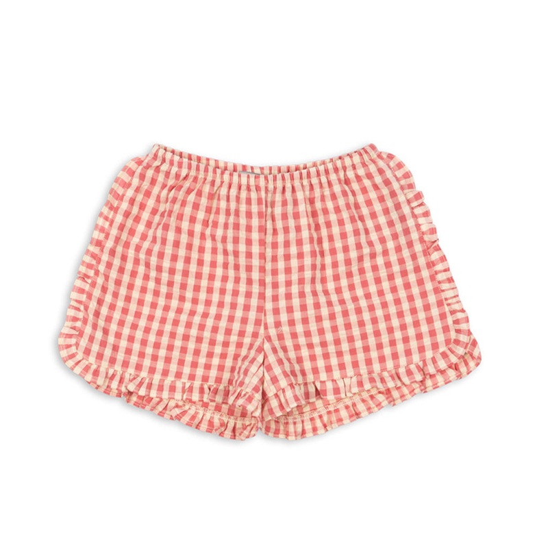 Konges Sljd Kim Frill Short|Red|4 Years|6 Years|8 Years|10 Years