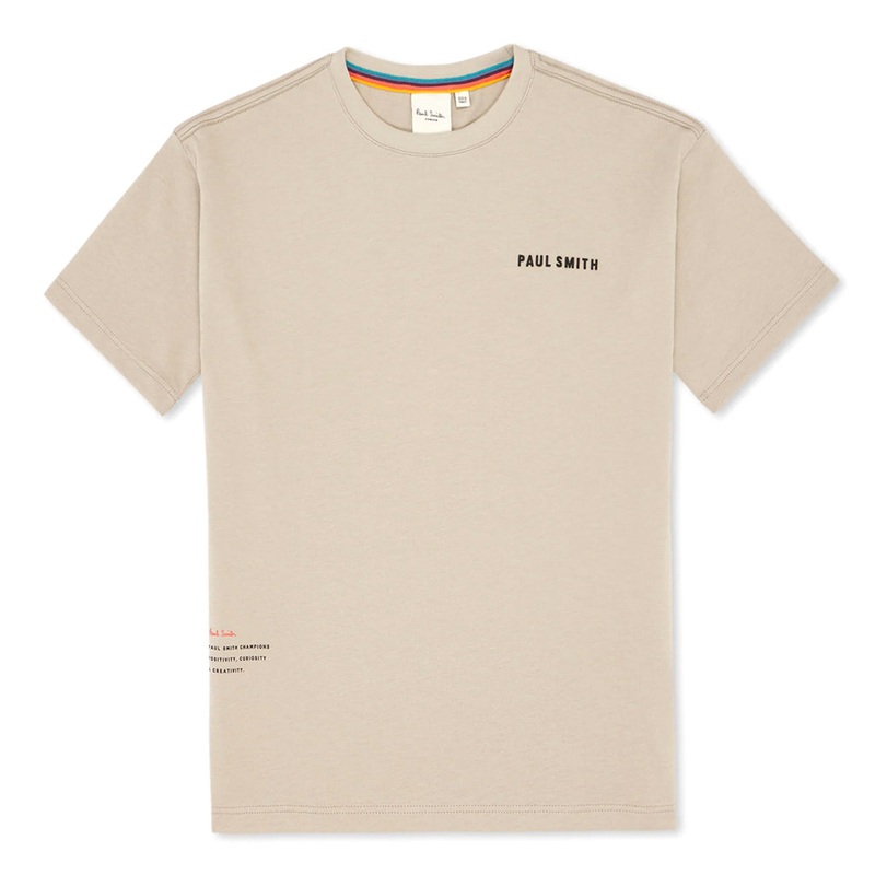 Paul Smith Junior Planet Tee|Grey|4 Years|6 Years|8 Years|10 Years|12 Years