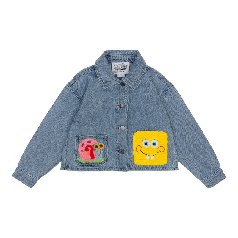 Stella McCartney Kids SpongeBob Denim Jacket
