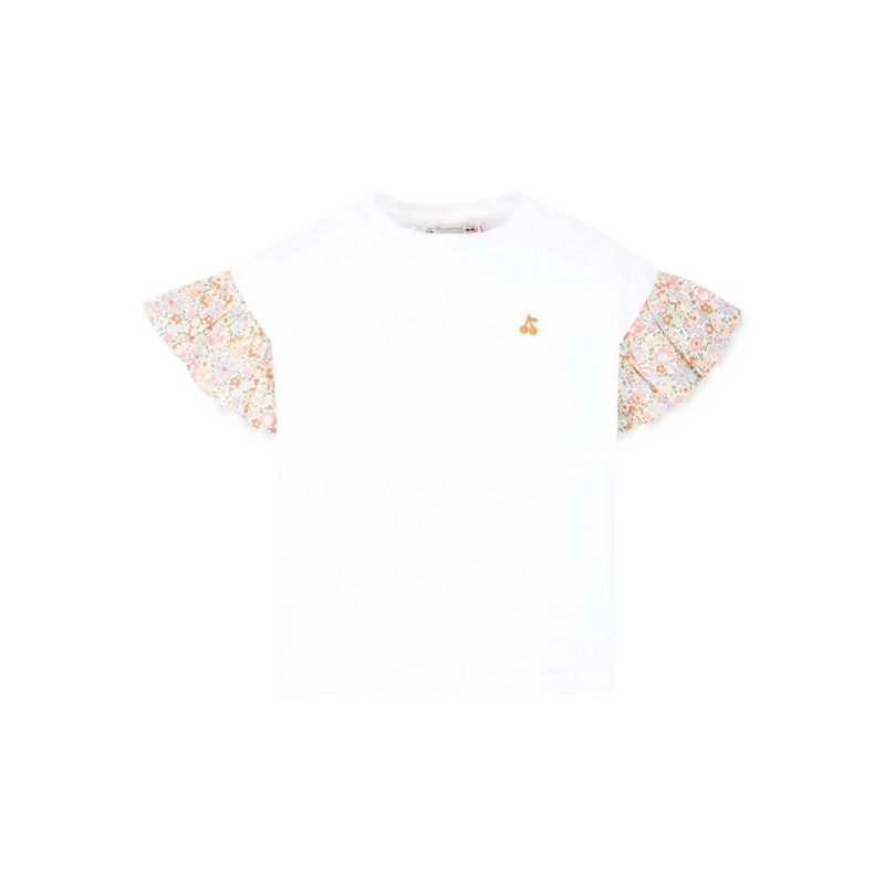 Bonpoint Ezell T-shirt|Ivory|4 Years|6 Years|8 Years|10 Years|12 Years|14 Years