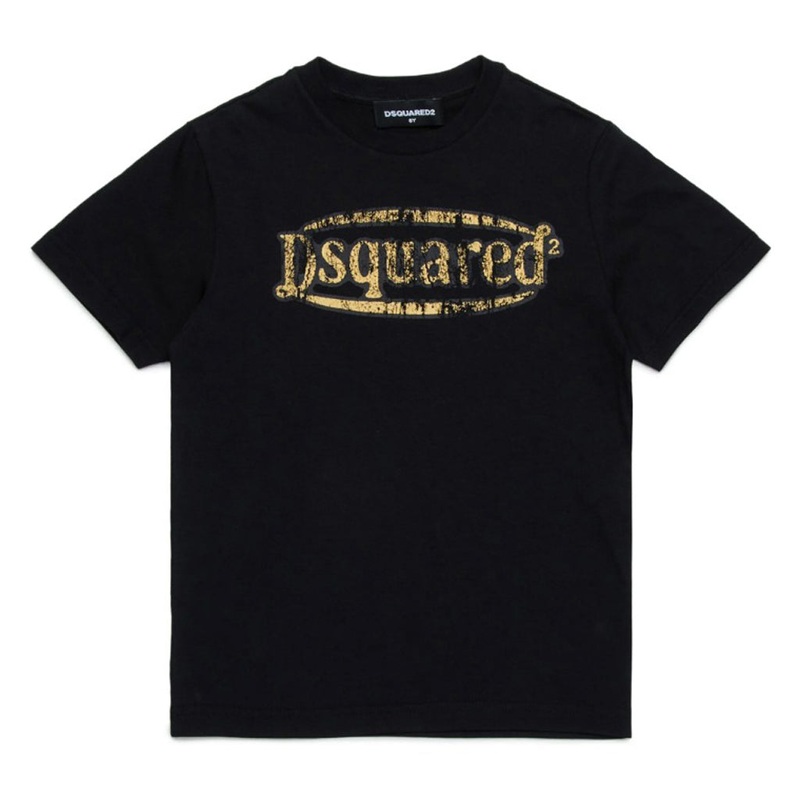 Dsquared2 Kids Relax T-shirt|Black|12 Years|14 Years|16 Years
