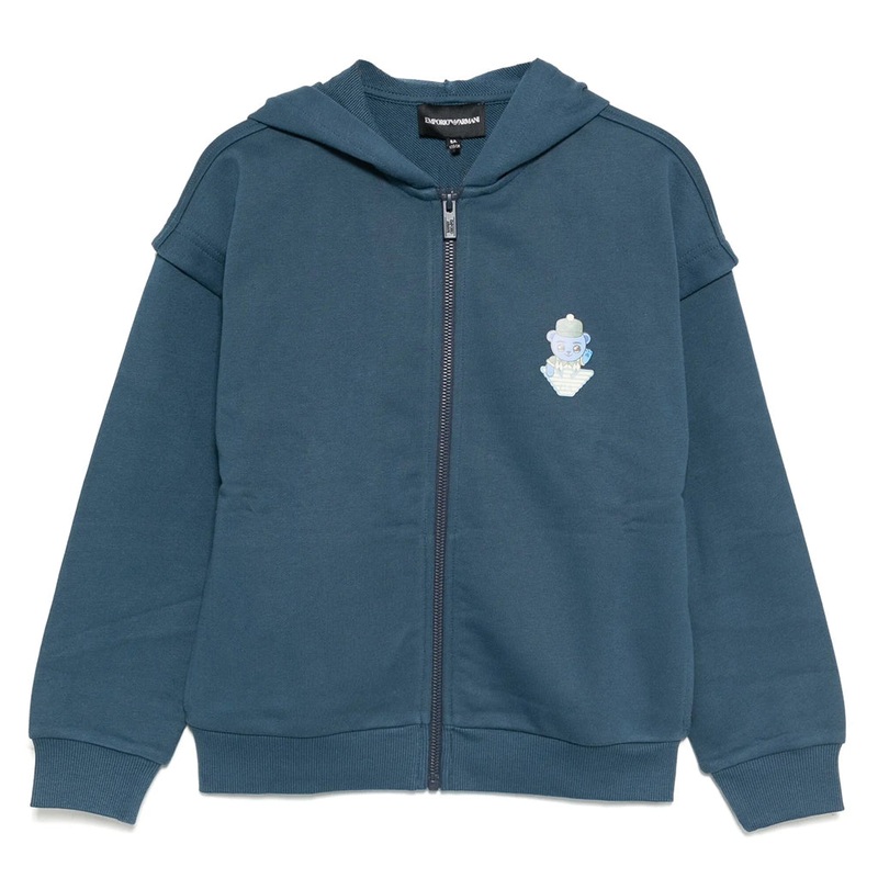 Emporio Armani Junior Graphic Hooded Jacket