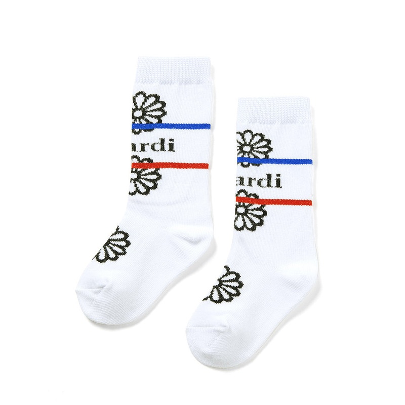 Mardi Mercredi Les Petits Socks Emoji - White