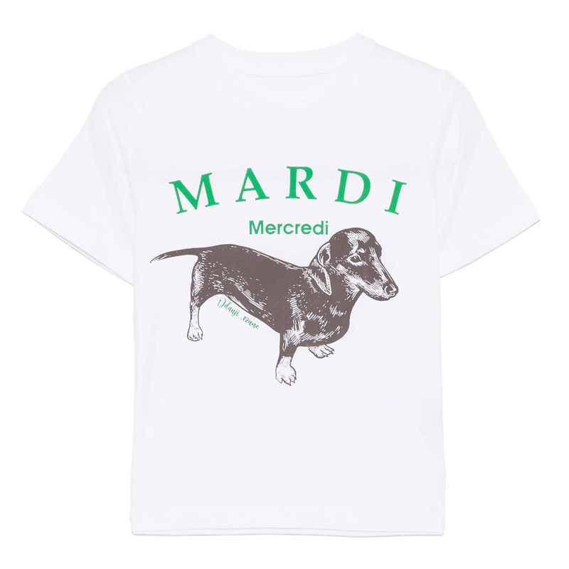 Mardi Mercredi Les Petits T-shirt Ddanji - White