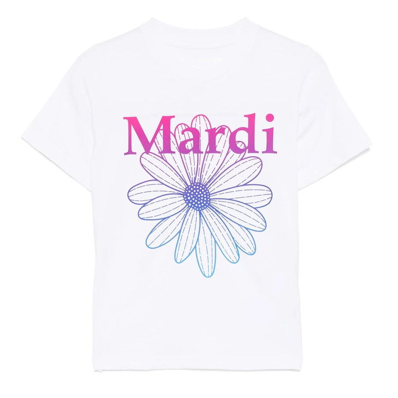 Mardi Mercredi Les Petits T-shirt Flowermardi Gradation - Lilac