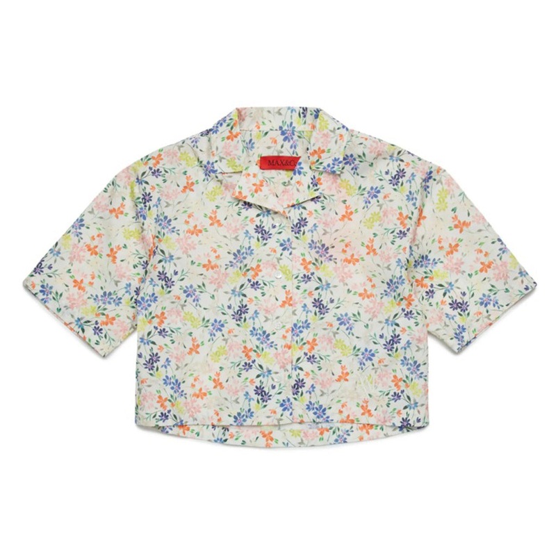 MAX&Co. Kids Floral Shirt|Multi-Colored|4 Years|6 Years|8 Years|10 Years|12 Years|14 Years|16 Years