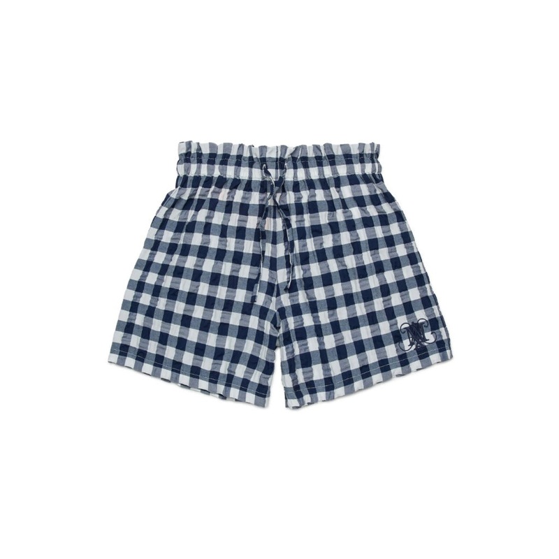 MAX&Co. Kids Gingham Shorts|Navy|12 Years|14 Years|16 Years
